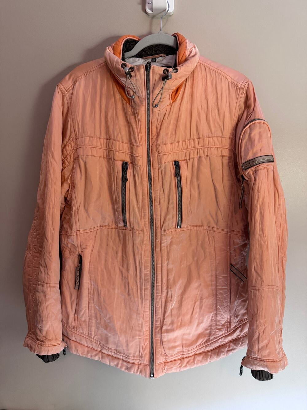 Sportalm Kitzbühel Women’s Peach Orange Active Leisure Jacket Size 44 Austria